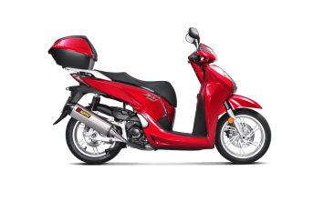 Akrapovic Slip-on Line RVS Einddemper met E-keur Honda SH300i 2016 > 2020